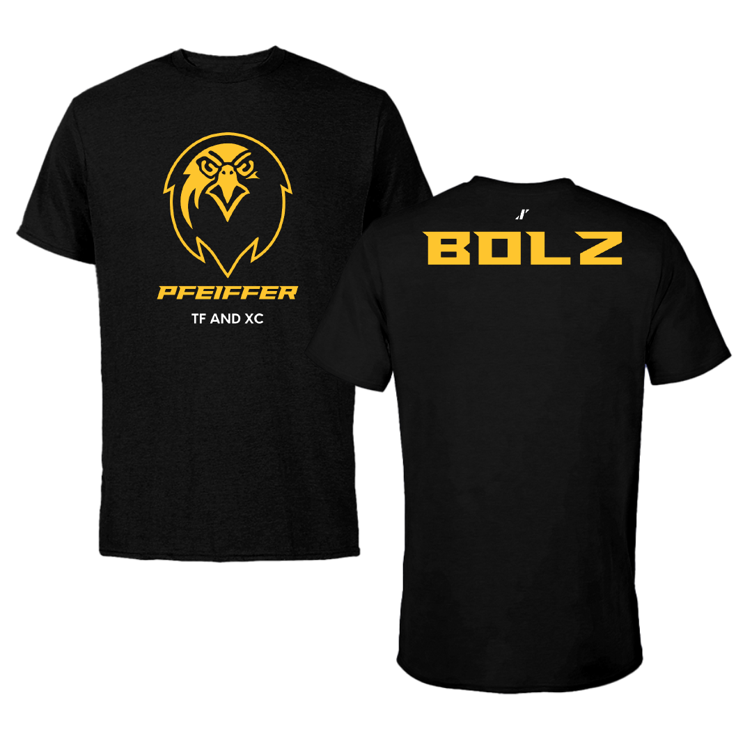 Pfeiffer University TF and XC Black Tee - Lily Bolz