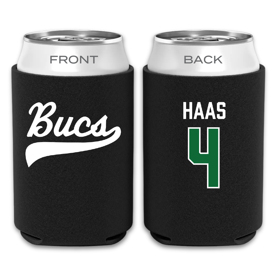 Shelton State Community College Softball Black Can Cooler - #4 Graidin Haas