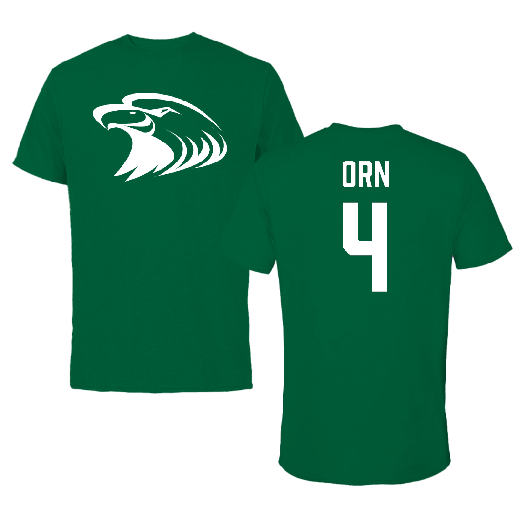 Central Methodist University Volleyball Green Tee - #4 Taryn Orn