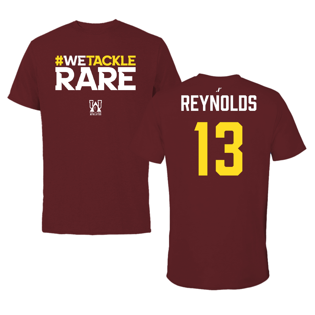 Football Maroon Uplifting Athletes Tee - #13 Mason Reynolds