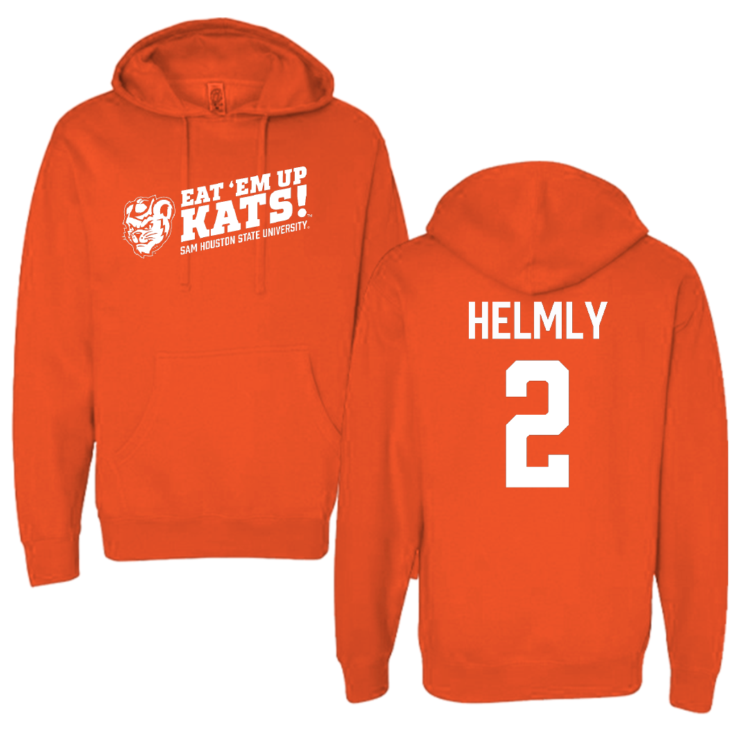 Sam Houston State University Softball Orange General Hoodie - #2 Peyton Helmly