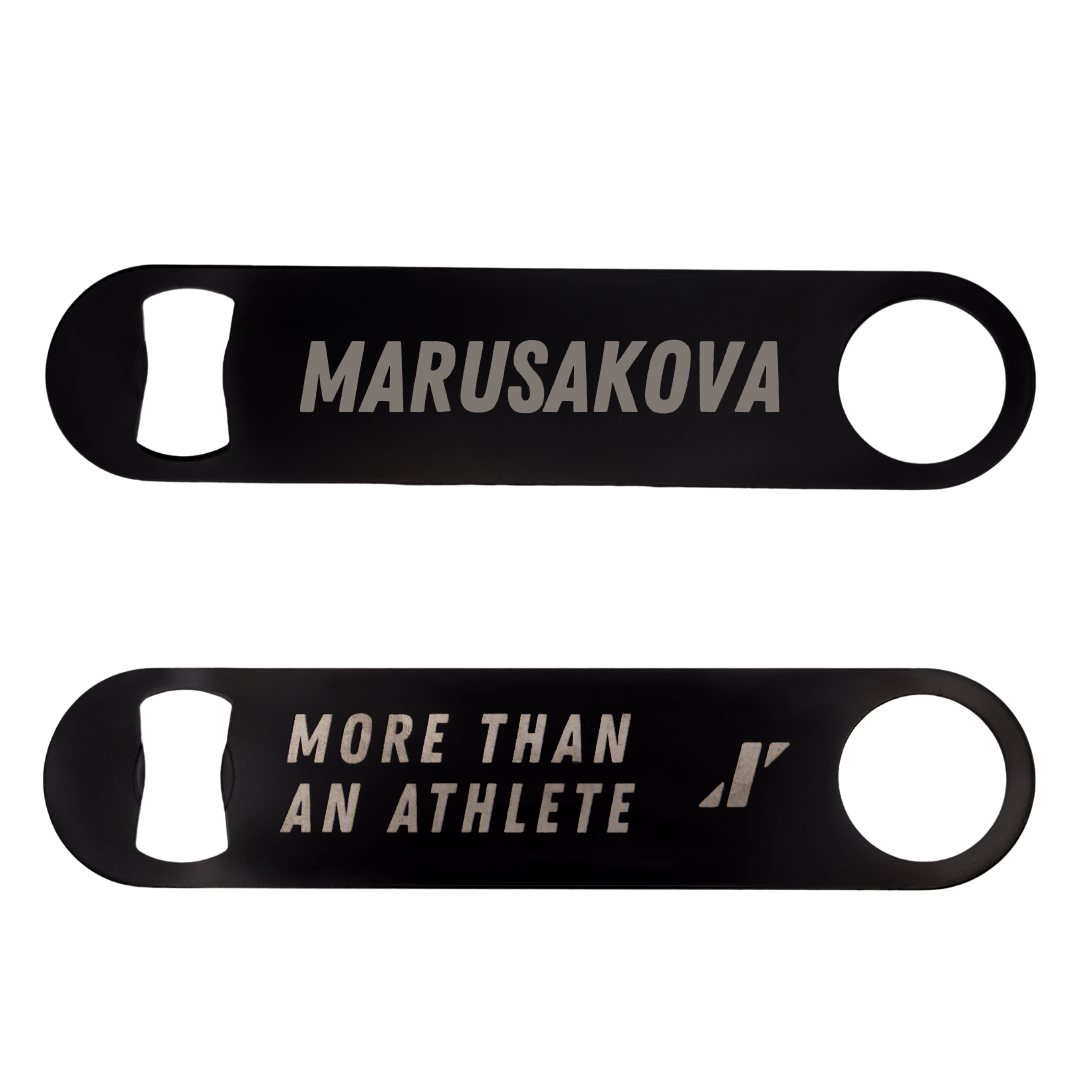 Brigham Young University Swimming & Diving Black Bottle Opener - Emma Marusakova