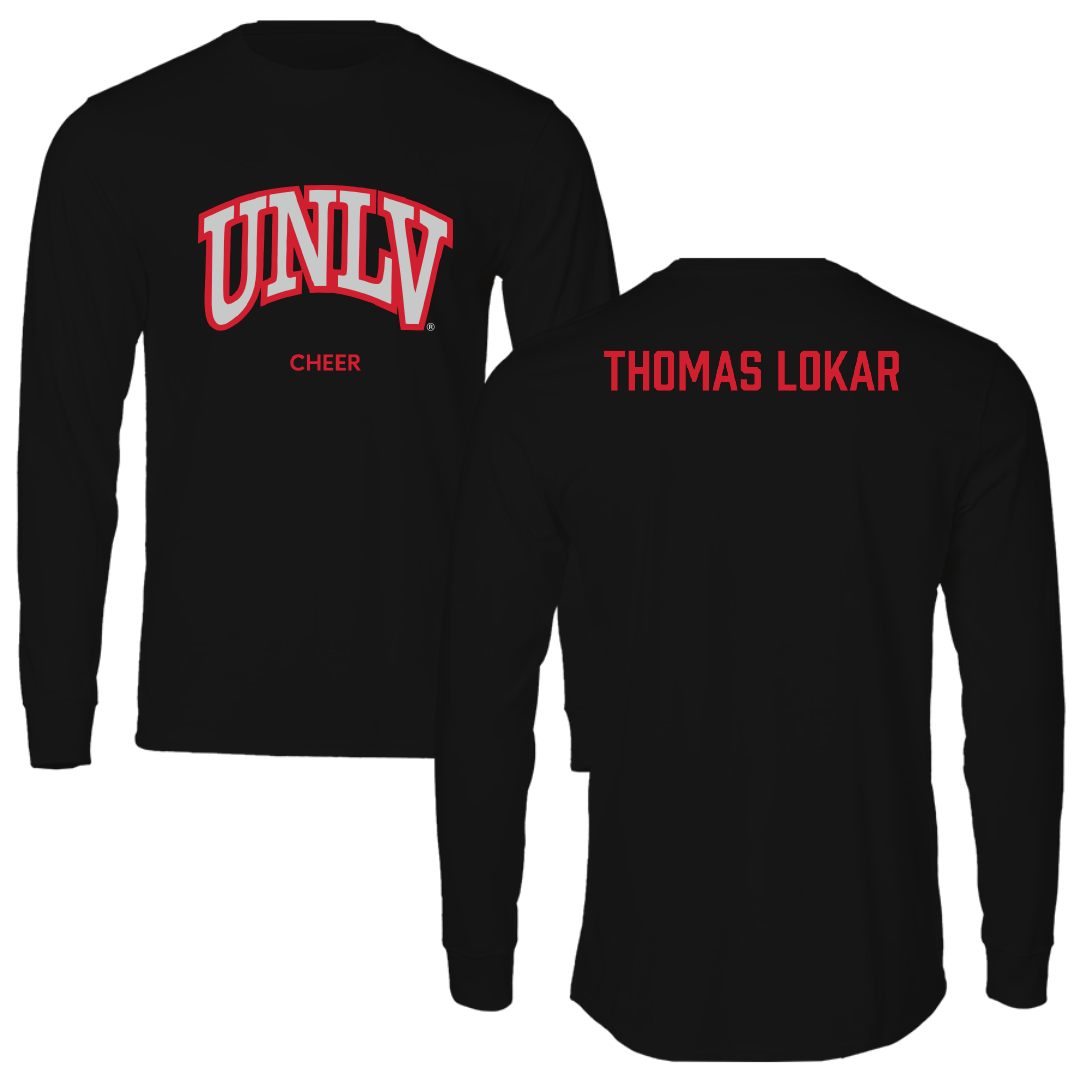 University of Nevada-Las Vegas Cheer Black Performance Long Sleeve - Maddie Thomas Lokar