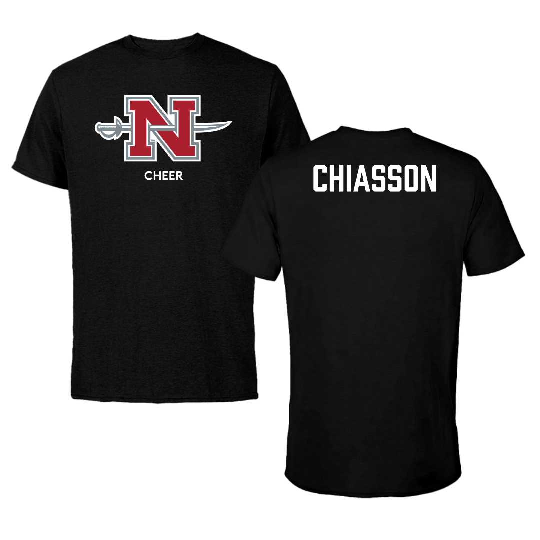 Nicholls State University Cheer Black Mascot Tee - Karlee Chiasson