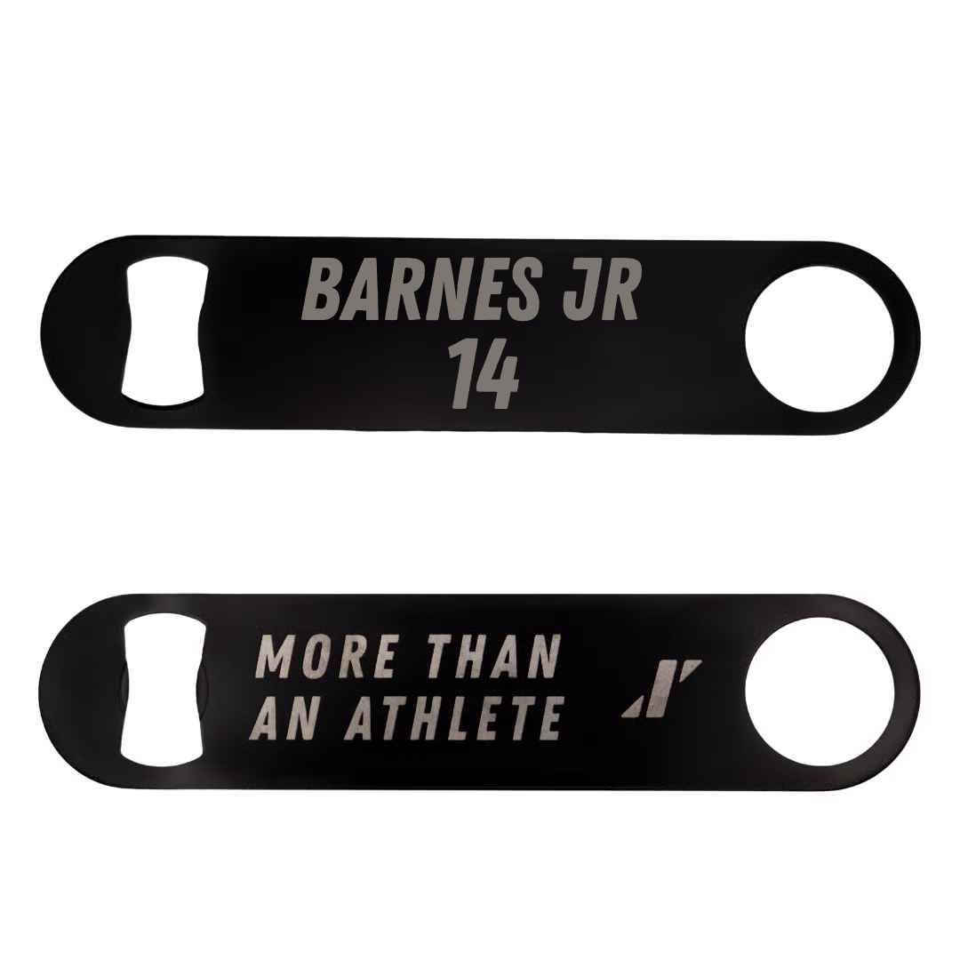 Basketball (M) Black Bottle Opener - #14 Shawn Barnes Jr