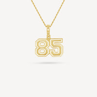Gold Presidents Pendant and Chain - #85 Hayden Abel