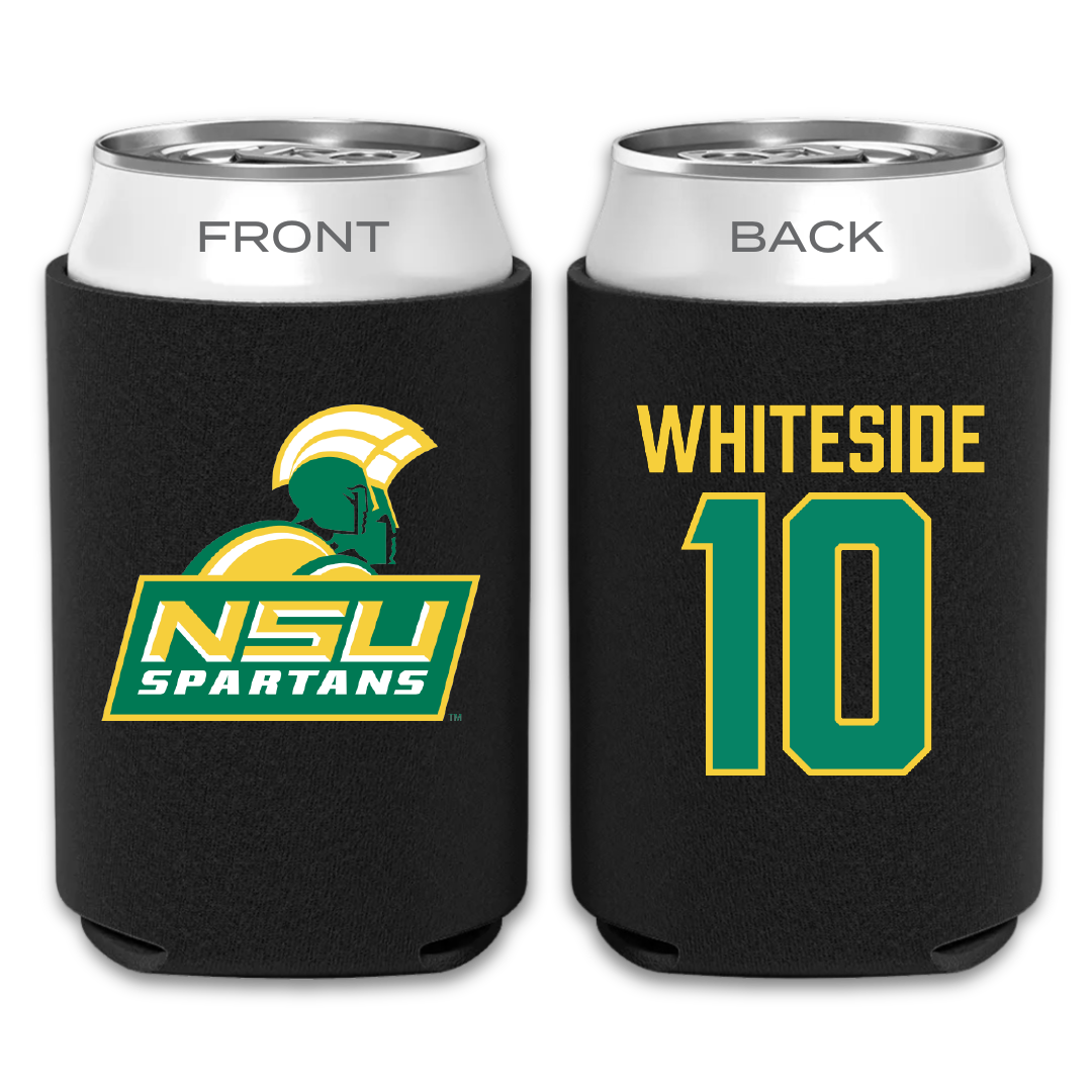 Norfolk State University Football Black Can Cooler - #10 Izayah Whiteside