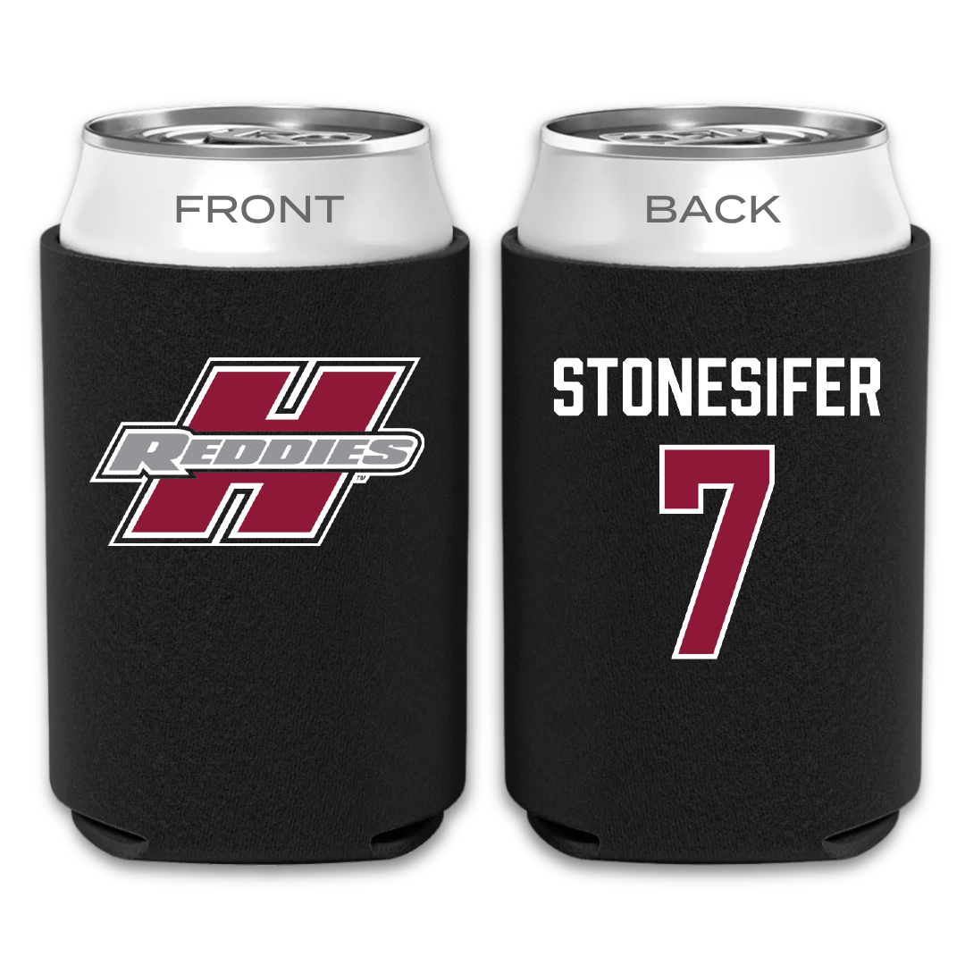 Henderson State University Softball Black Can Cooler - #7 Annie Stonesifer