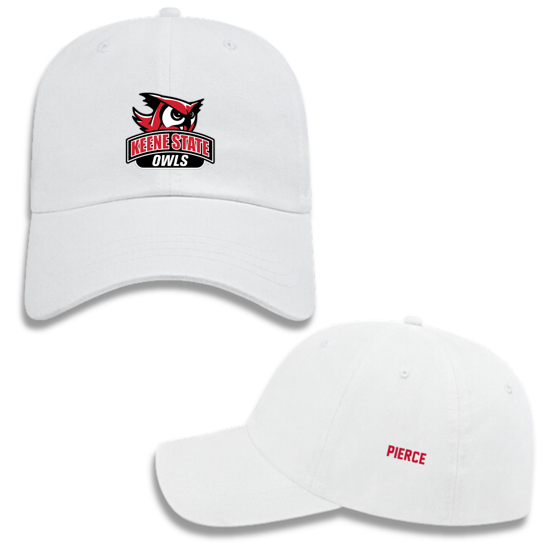 Keene State College TF and XC White Hat - Gavin Pierce