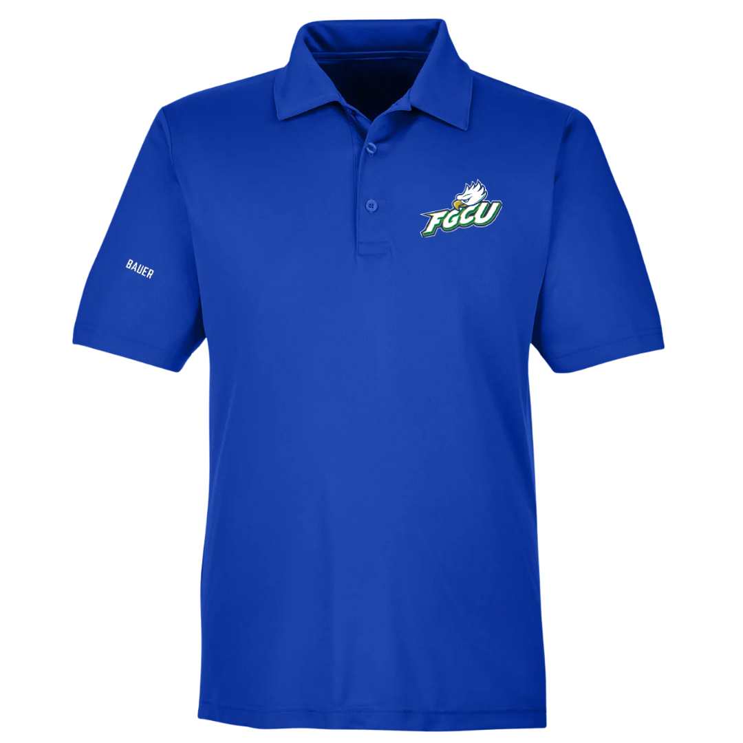 Florida Gulf Coast University Swimming & Diving Blue Polo - Cassie Bauer