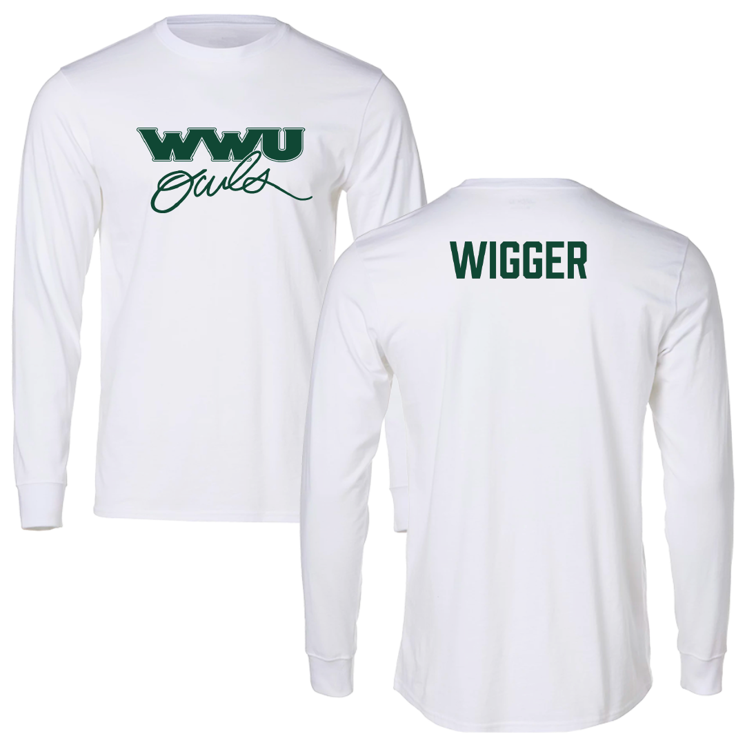 William Woods University TF and XC White Long Sleeve - Sean Wigger
