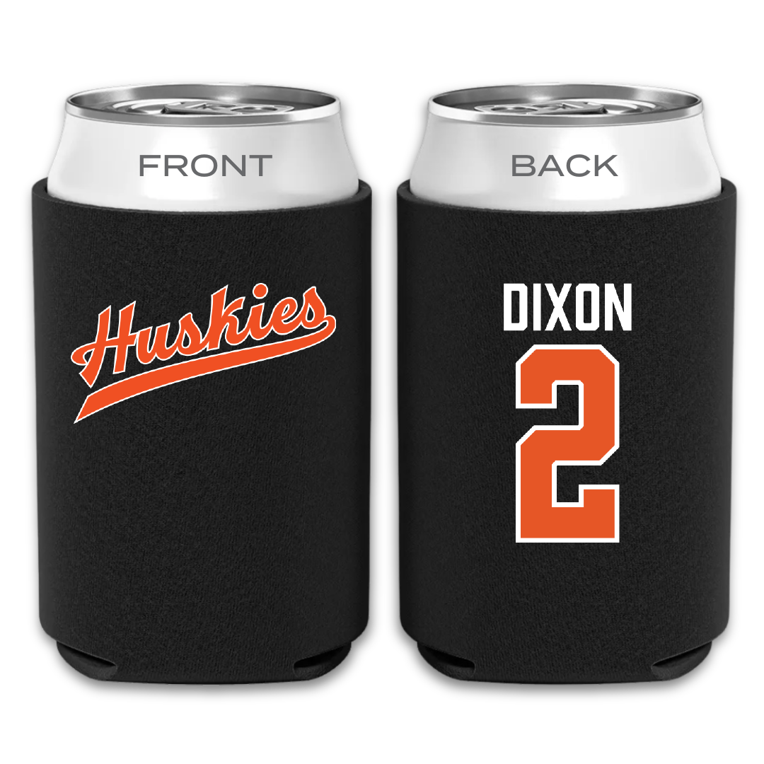 Houston Christian University Basketball Black Can Cooler - #2 Victoria Dixon