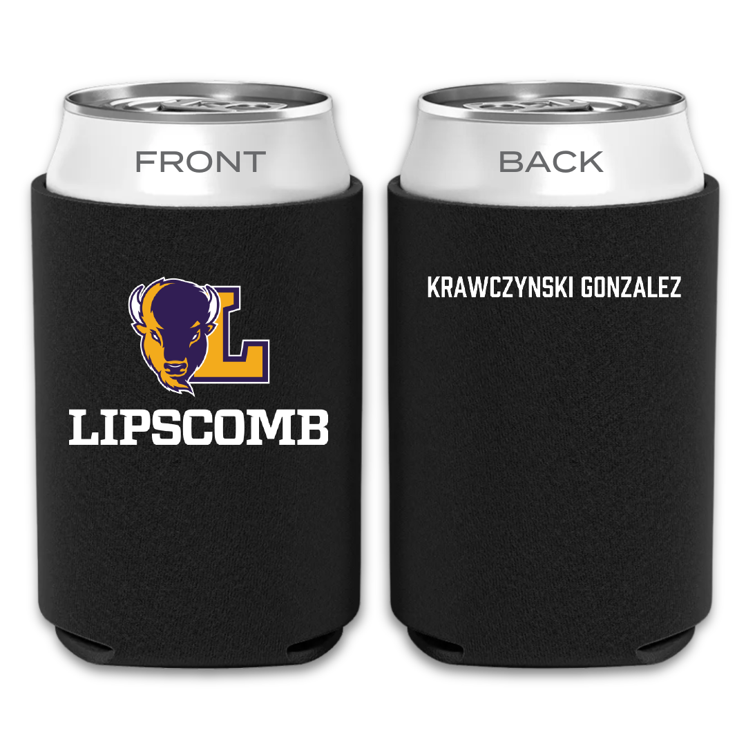 Lipscomb University TF and XC Black Can Cooler - Carmen Krawczynski Gonzalez