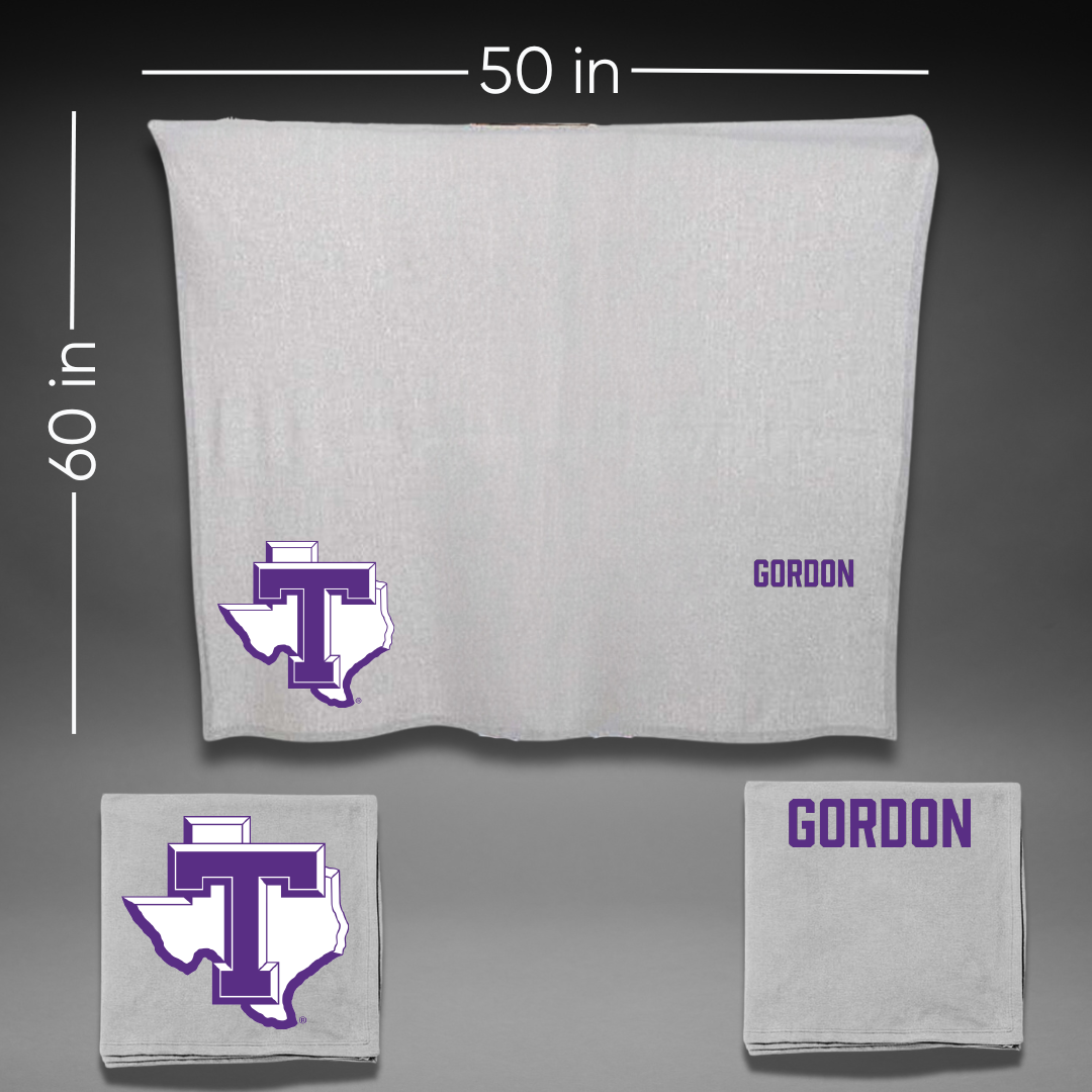 Tarleton State University TF and XC Gray Blanket - Finley Gordon