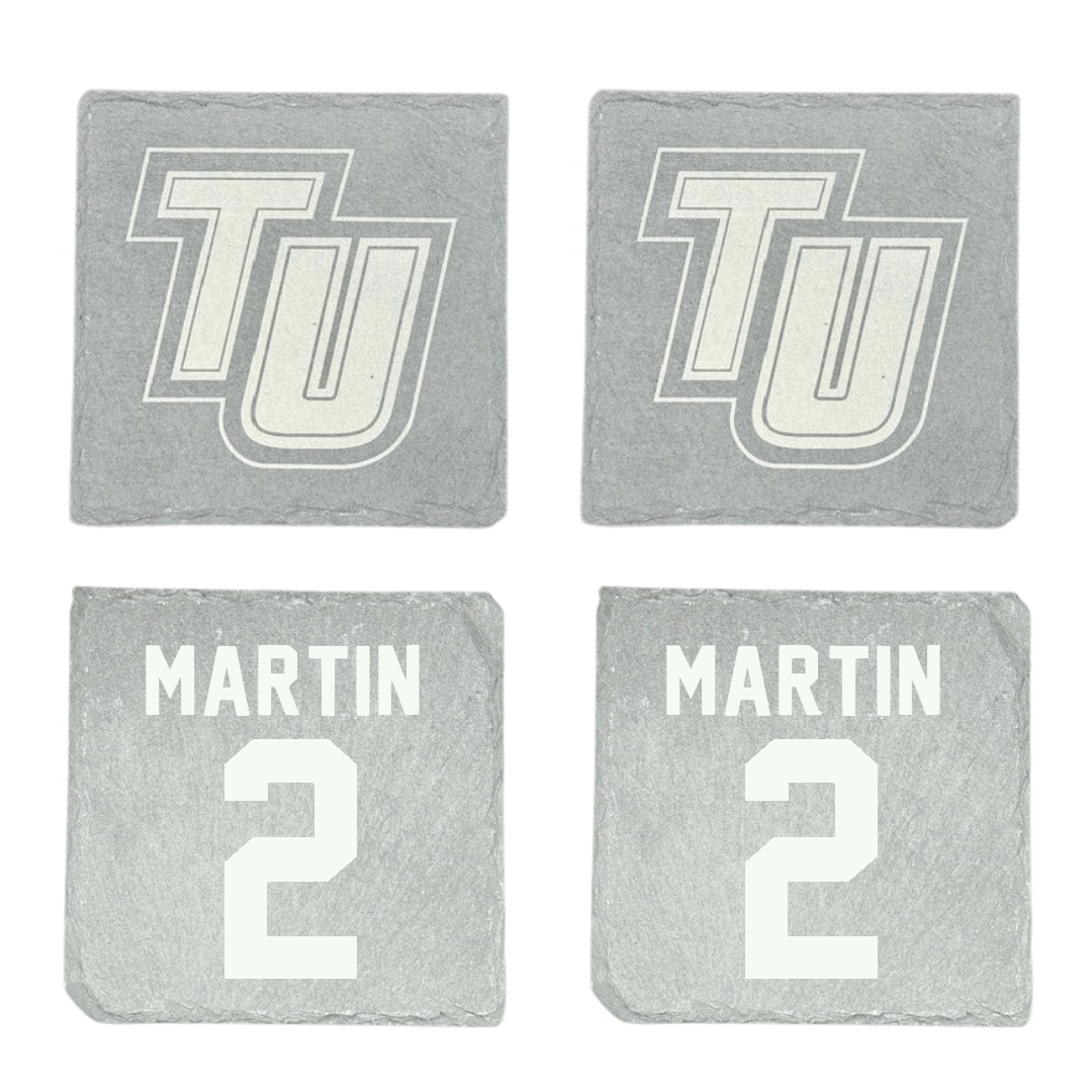 Tusculum University Lacrosse (W) Stone Coaster (4 Pack)  - #2 Paige Martin
