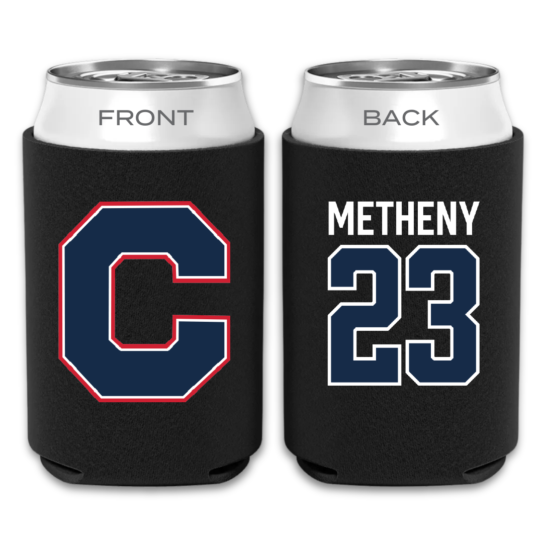 Catawba College Lacrosse Black Can Cooler - #23 Tigh Metheny
