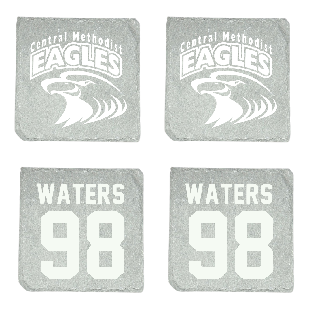 Central Methodist University Football Stone Coaster (4 Pack)  - #98 Tavy Waters