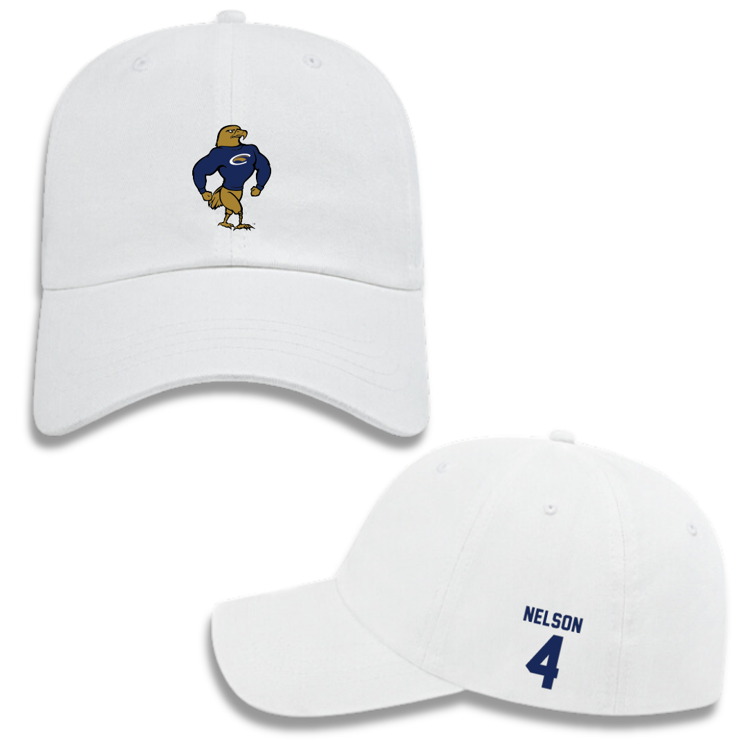 PennWest Clarion Basketball (M) White Hat - #4 Trey Nelson