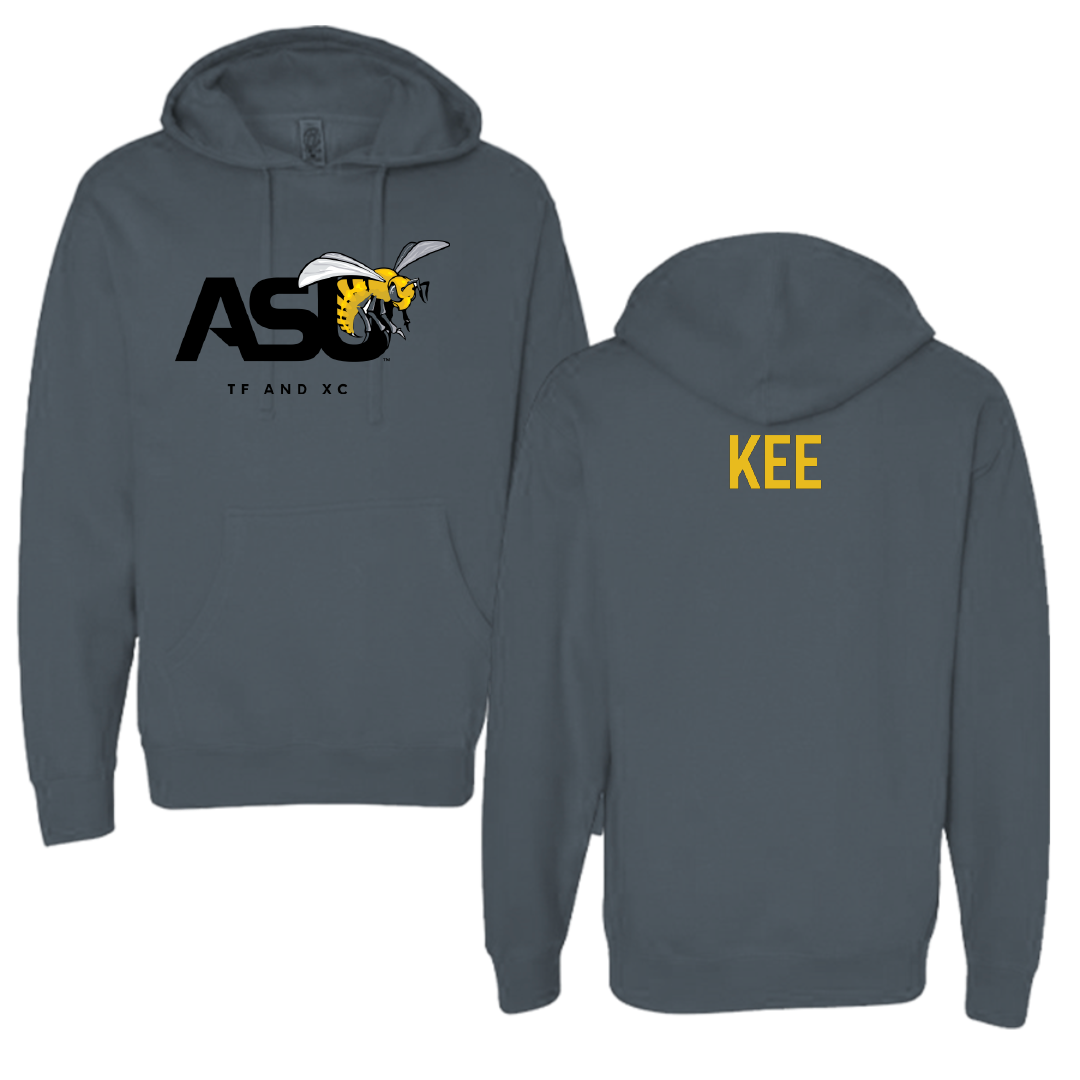 Alabama State University TF and XC Dark Gray Hoodie - Vejarrica Kee