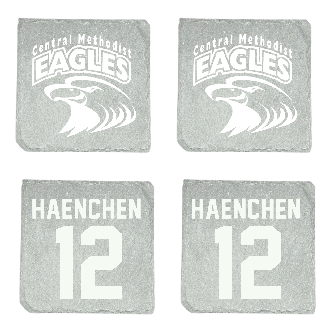 Central Methodist University Soccer Stone Coaster (4 Pack)  - #12 Madison Haenchen