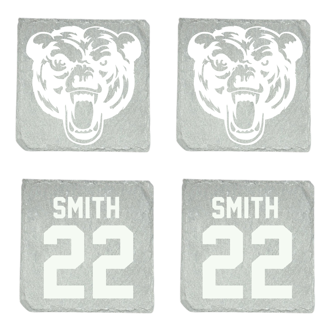 Carolina University Basketball (M) Stone Coaster (4 Pack)  - #22 Dawson-Baylor Smith