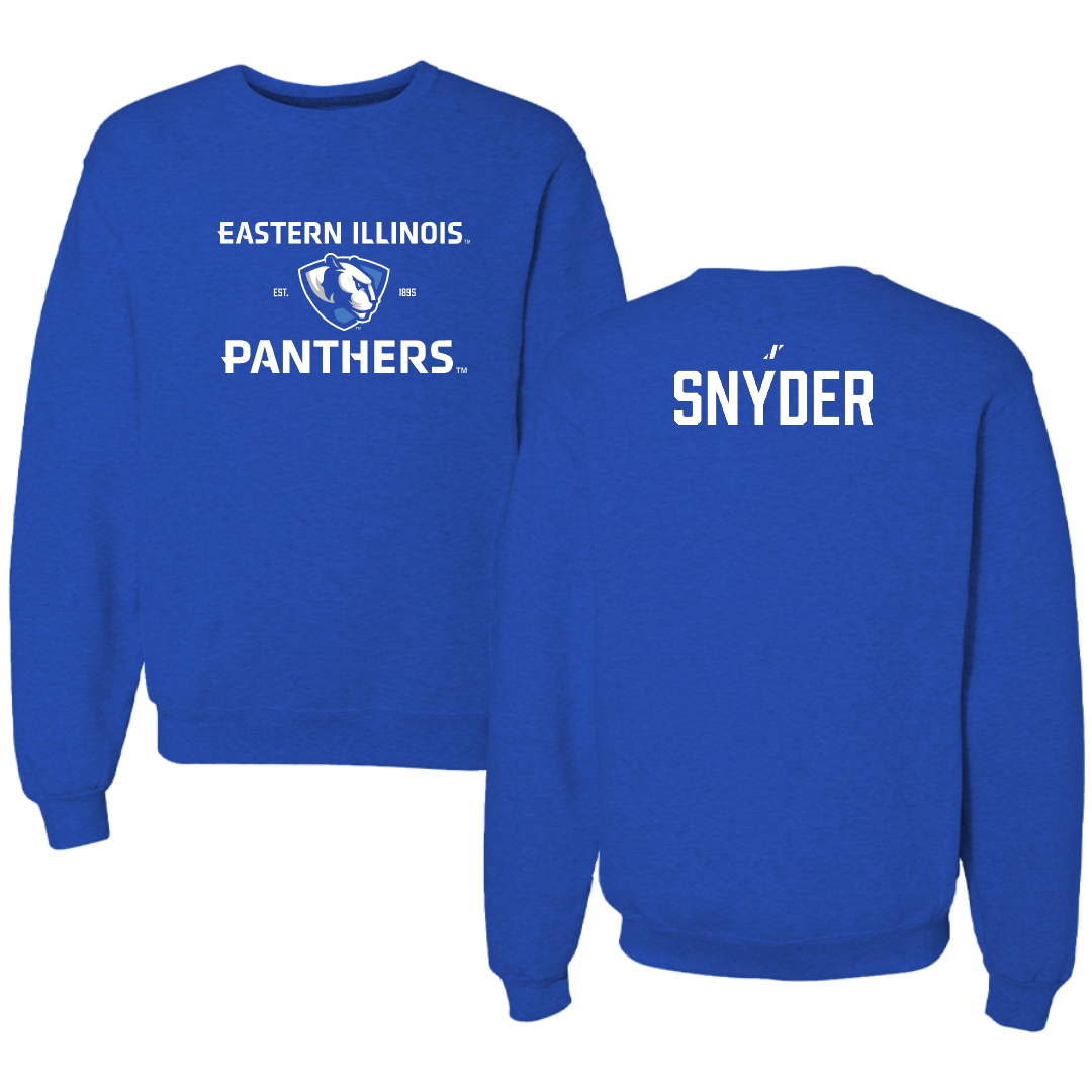 Eastern Illinois University TF and XC Blue General Crewneck - Gavin Snyder