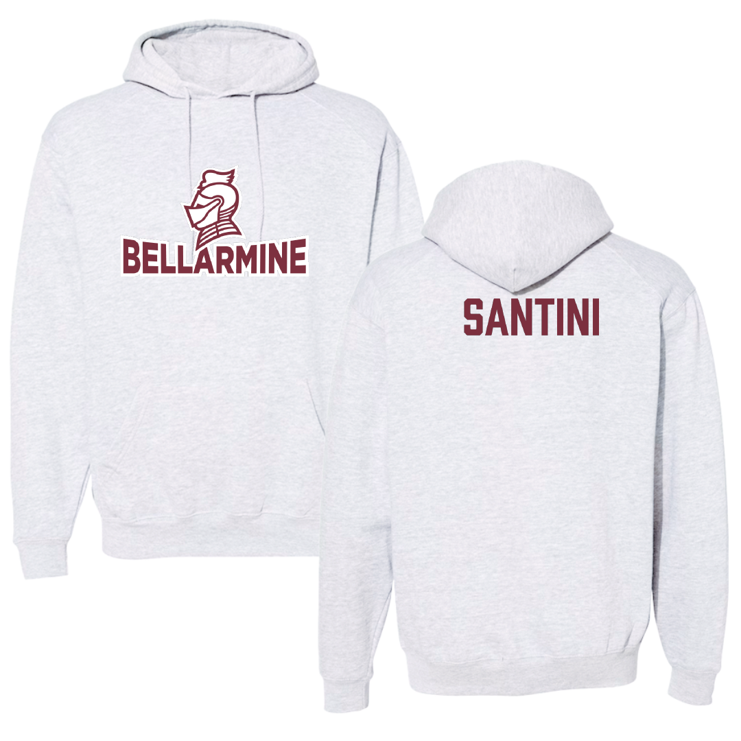 Bellarmine University Golf Light Gray Hoodie - Matthew Santini