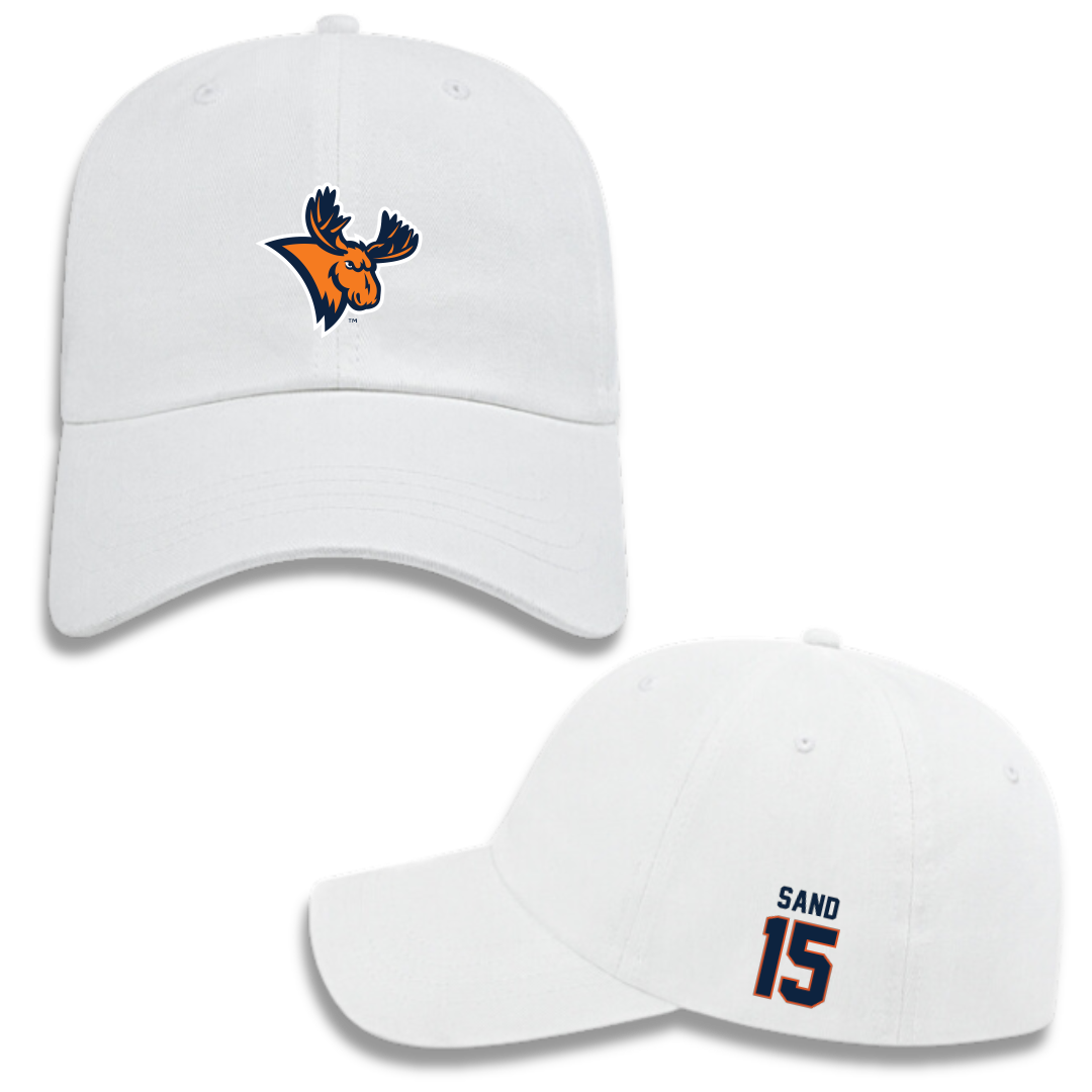 Utica University Basketball (M) White Hat - #15 Joshua Sand