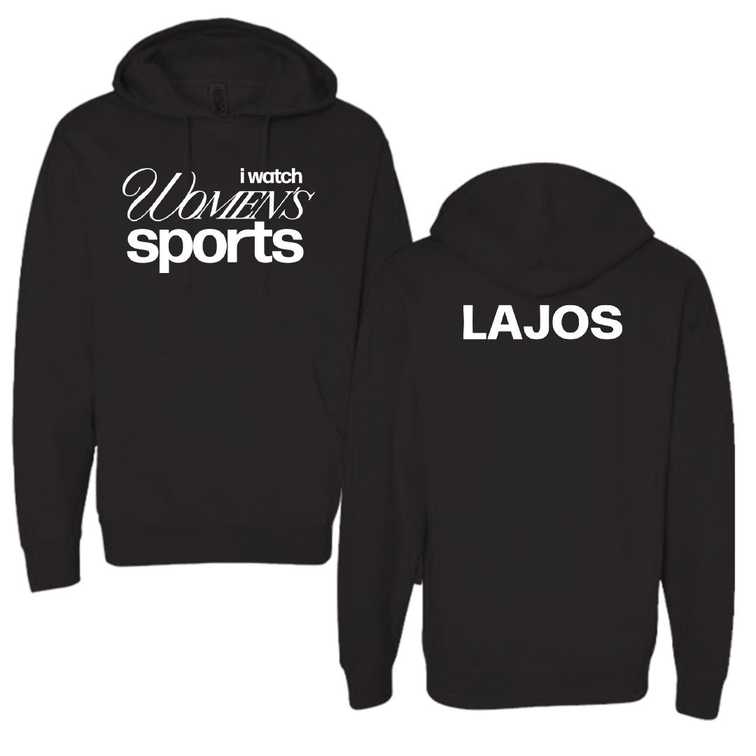 Bucknell University Tennis Black WHM Hoodie - Anna Lajos
