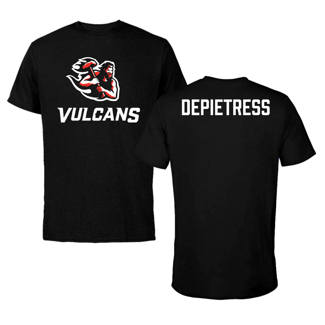 PennWest California Golf Black Performance Tee - Anthony DePietress