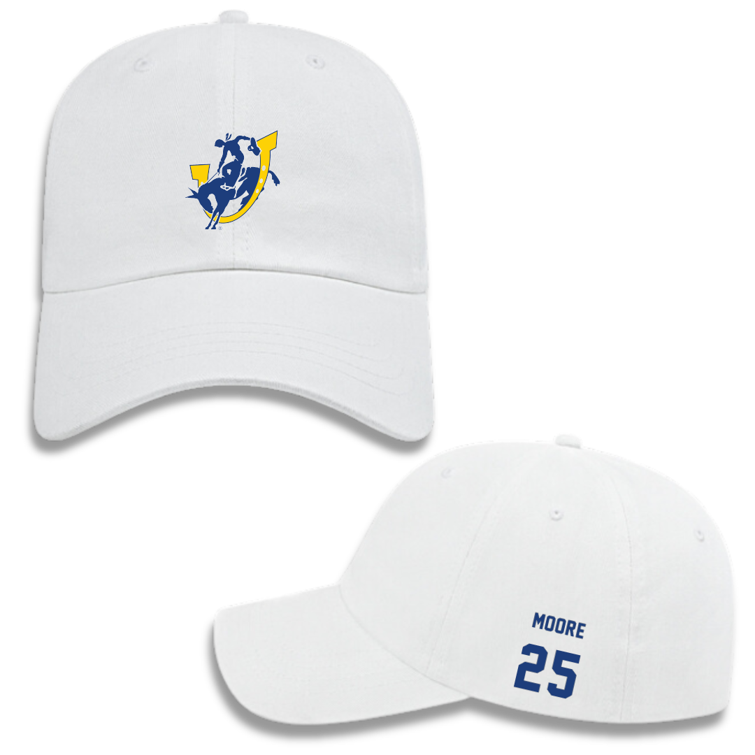 Southern Arkansas University Softball White Hat - #25 Karah Moore