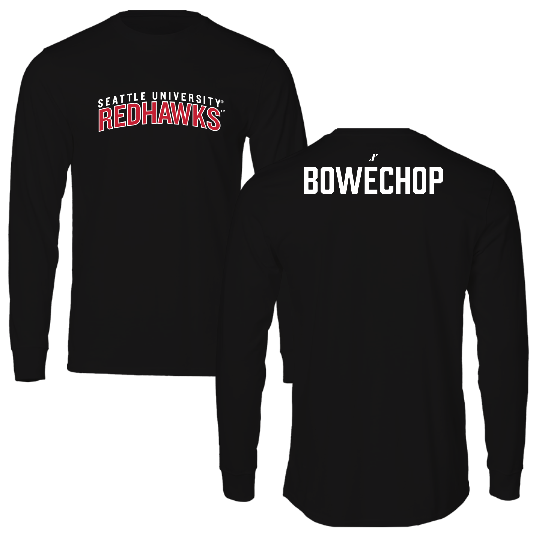 Seattle University TF and XC Black Long Sleeve - Branndi Bowechop