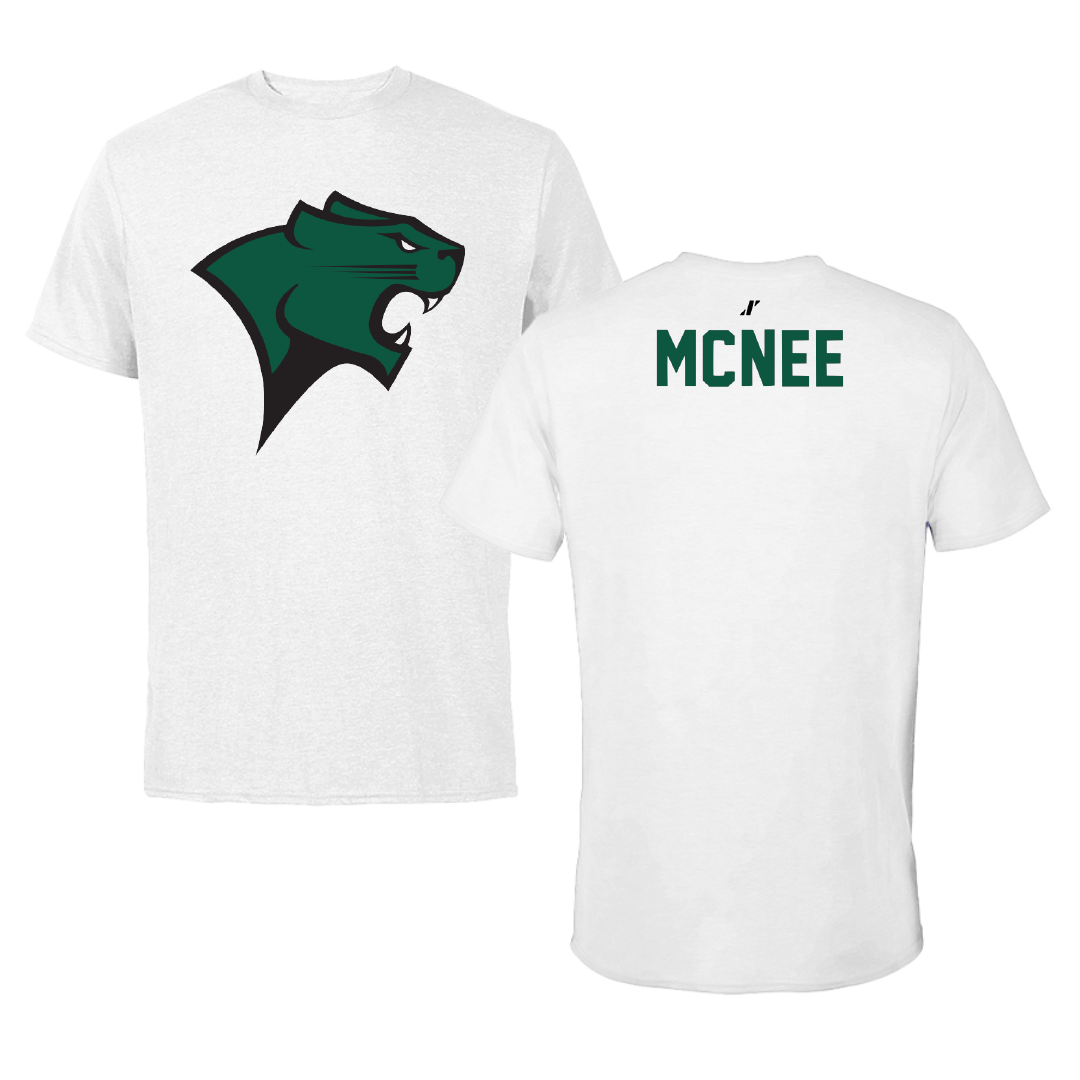 Chicago State University TF and XC White Tee - Nikai McNee
