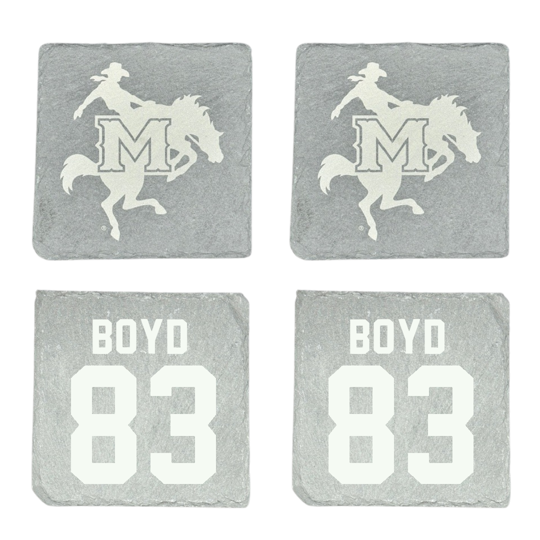 McNeese State University Football Stone Coaster (4 Pack)  - #83 Reed Boyd