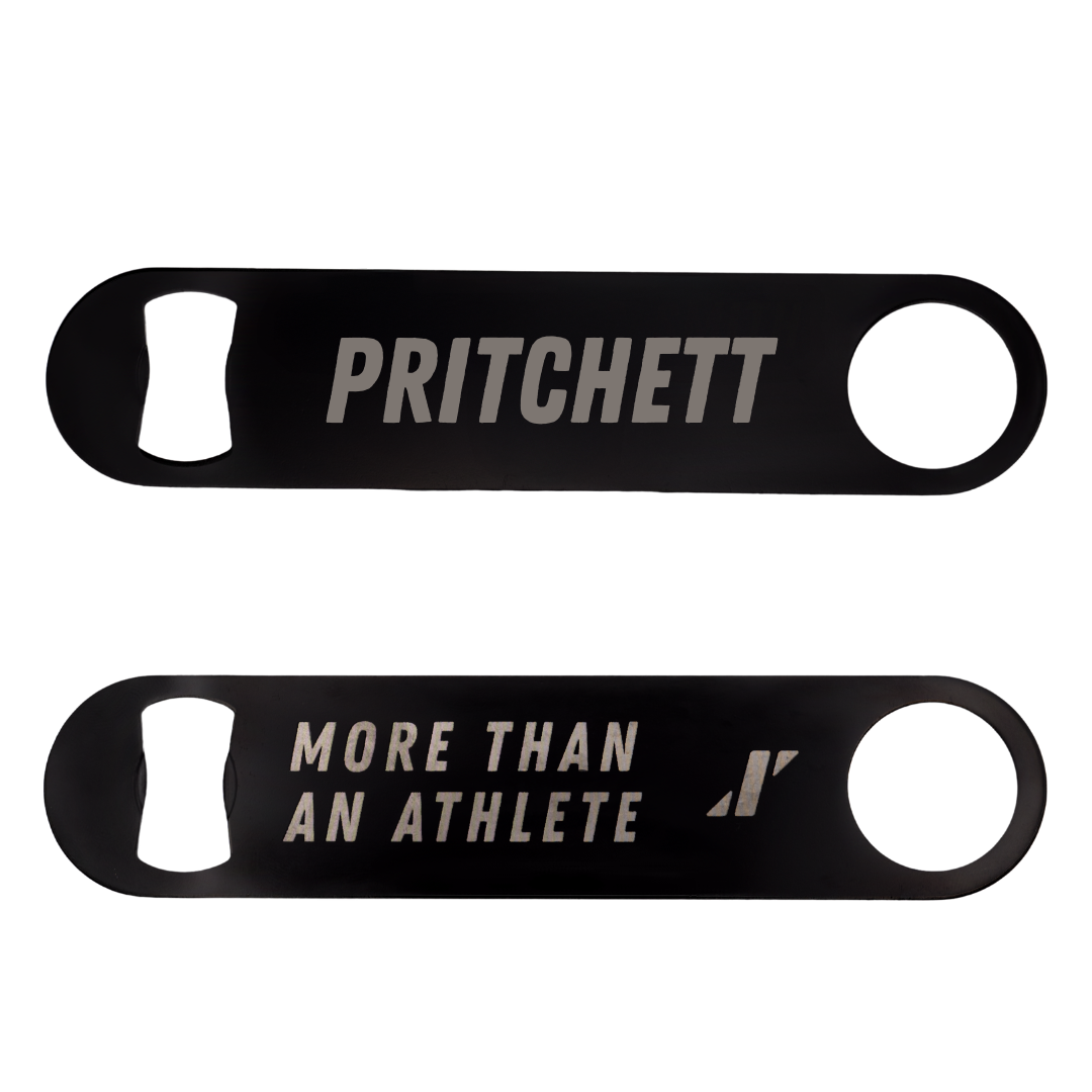 Madonna University Football Black Bottle Opener - Ray Pritchett