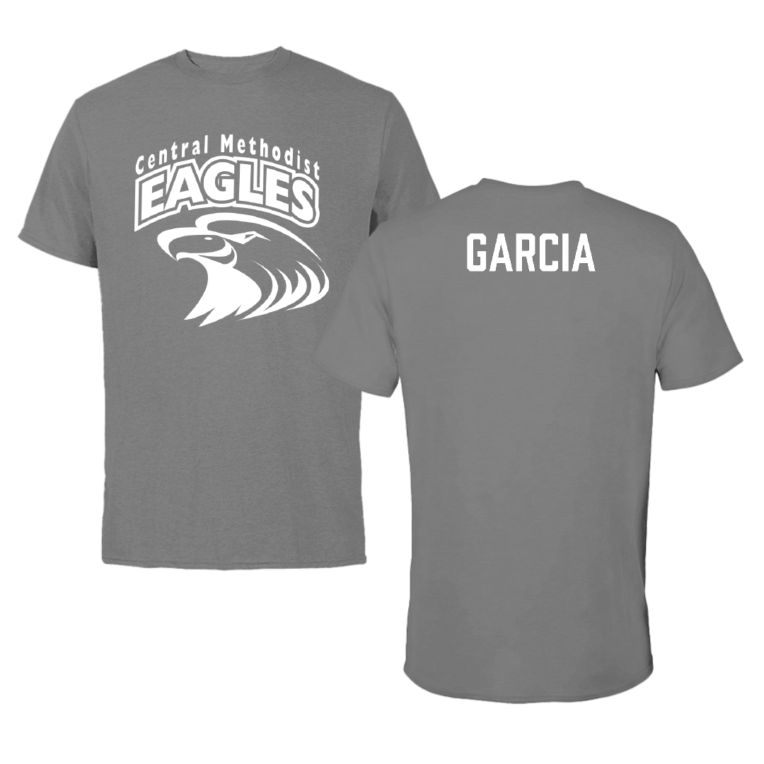 Central Methodist University Wrestling Dark Gray Tee - Roman Garcia