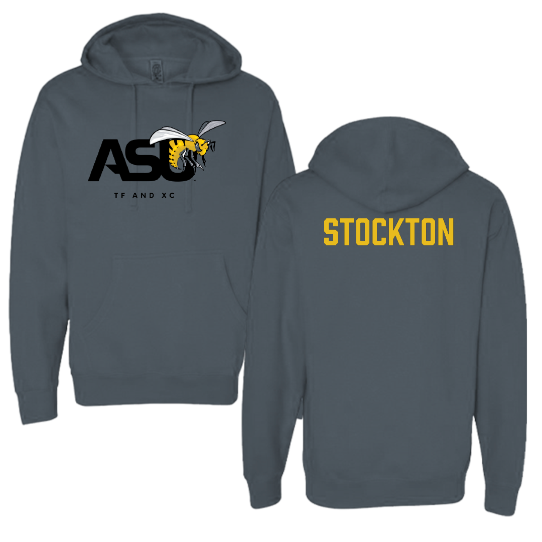 Alabama State University TF and XC Dark Gray Hoodie - Seth Stockton