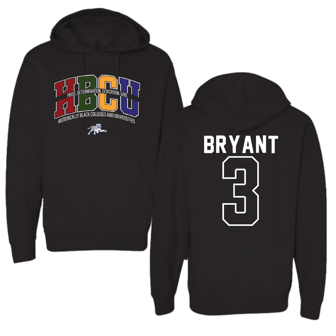 Jackson State University Volleyball Black HBCU Hoodie - #3 Trinity Bryant