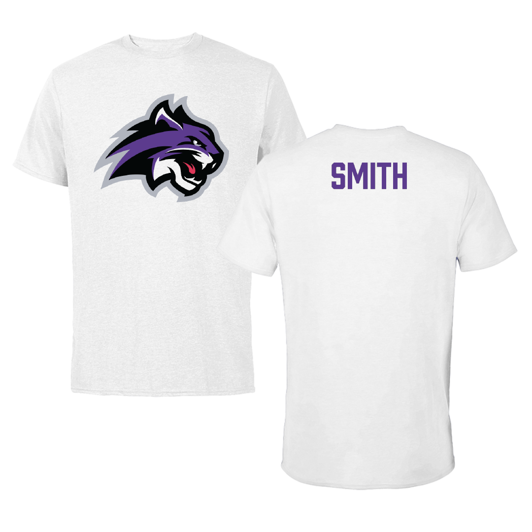 Wiley University TF and XC White Tee - Anthony Smith