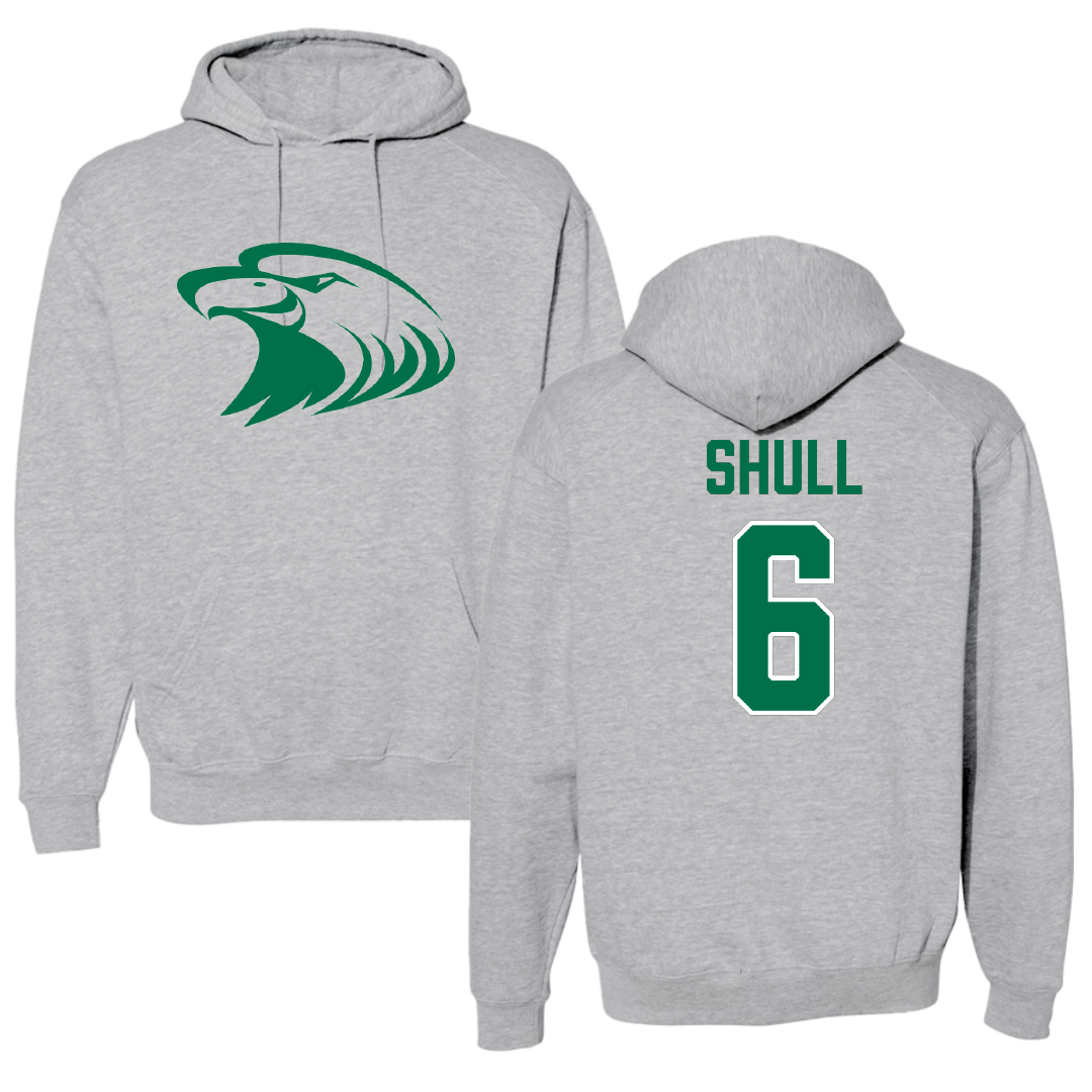 Central Methodist University Baseball Sport Gray Hoodie - #6 Tyler Shull