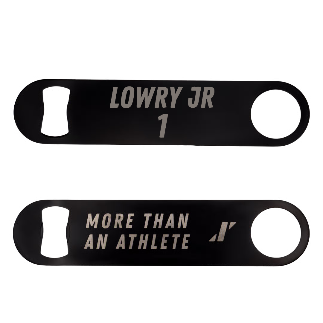 Basketball (M) Black Bottle Opener - #1 Lashard Lowry Jr