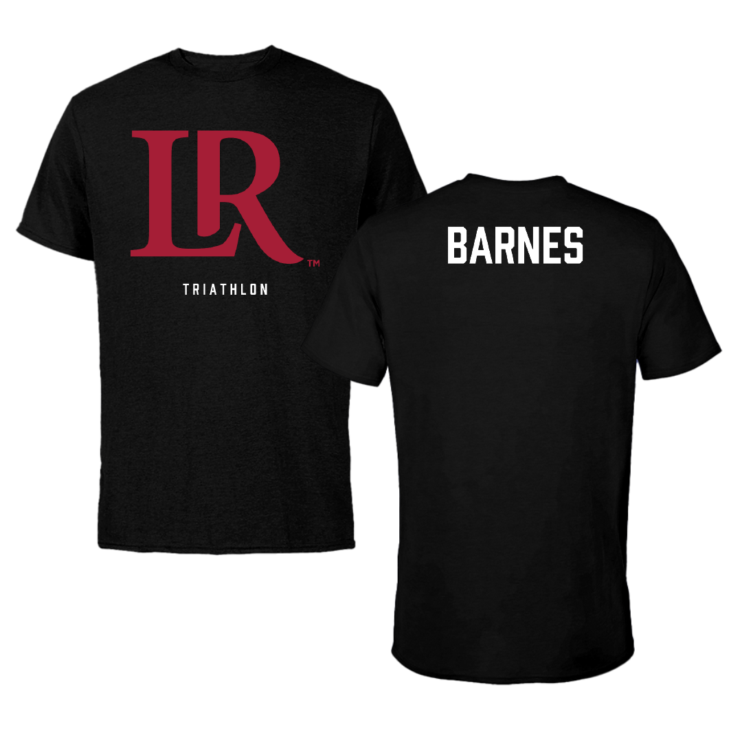 Lenoir-Rhyne University Triathlon Black Tee - Morgan Barnes