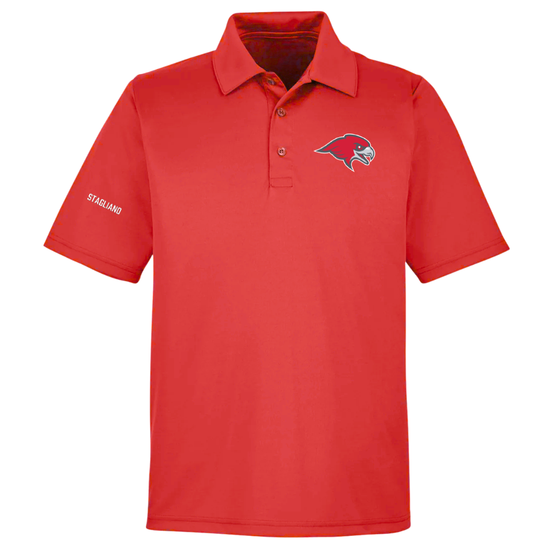 Montclair State University Softball Red Polo - Anabella Stagliano