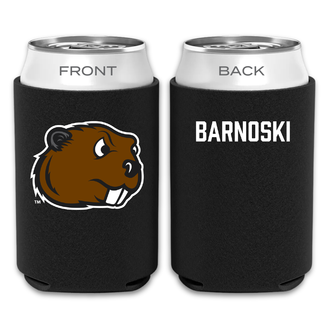 Minot State University Wrestling (W) Black Can Cooler - Aliana Barnoski