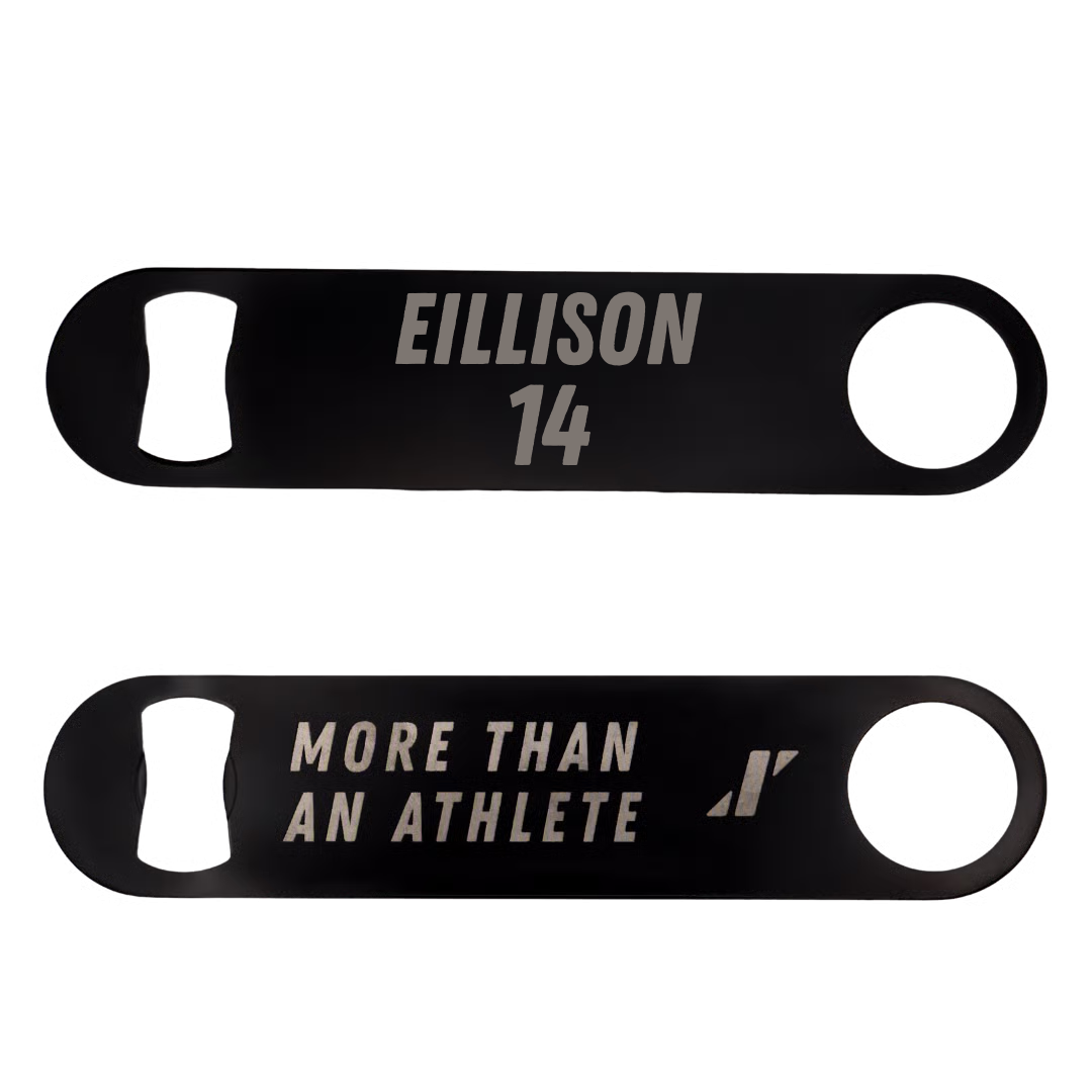 Football Black Bottle Opener - #14 Cyrus Eillison