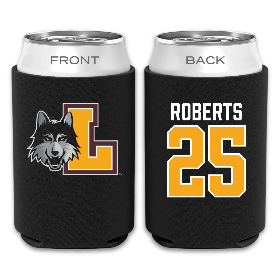 Loyola University-Chicago Soccer Black Can Cooler - #25 Emily Roberts