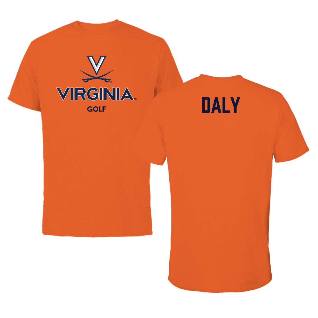 University of Virginia Golf (M) Orange Tee - Henry Daly