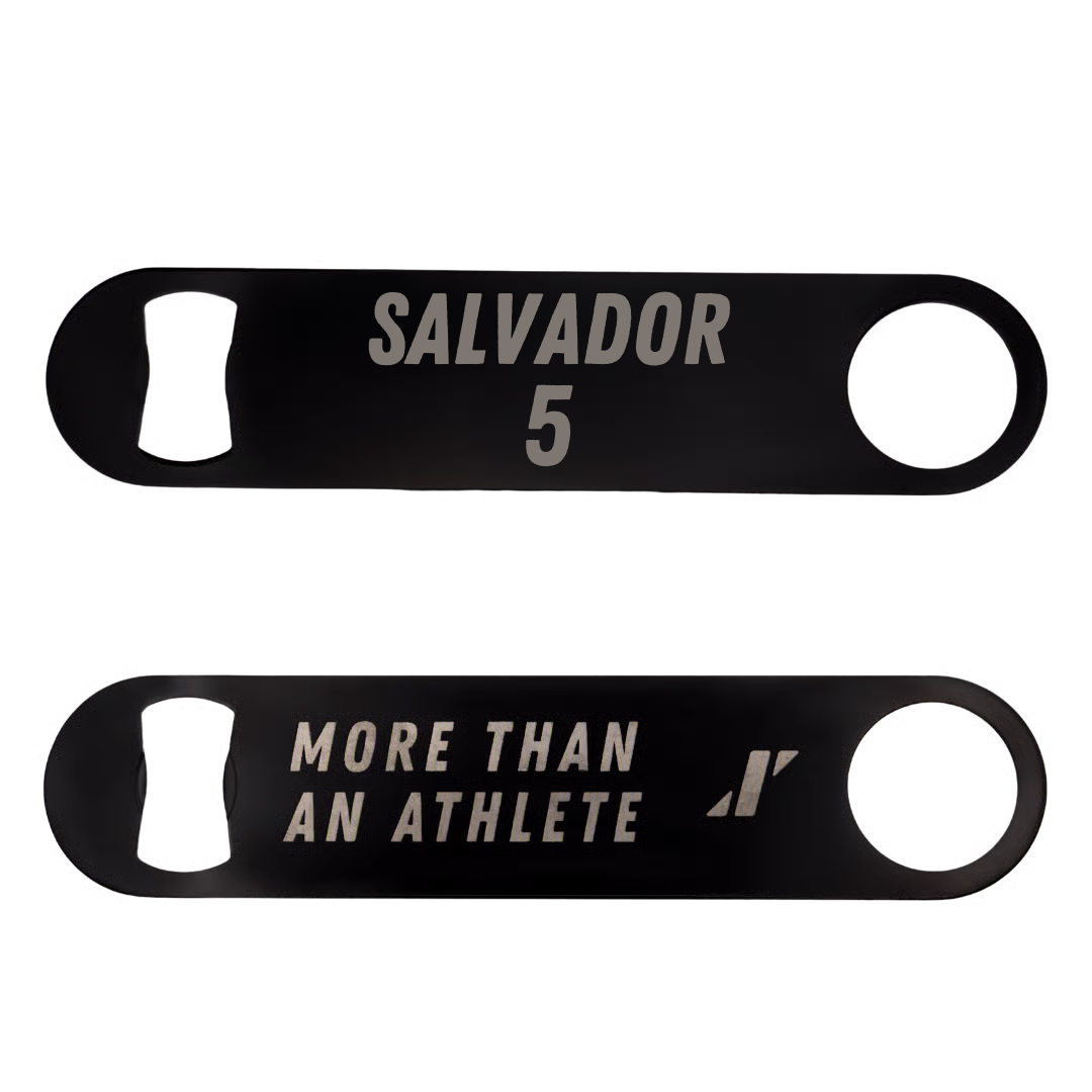 Basketball (M) Black Bottle Opener - #5 Evan Salvador