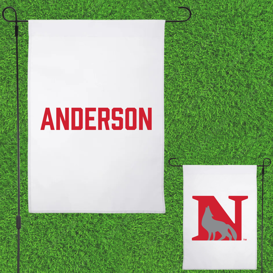 Newberry College Dancing White Garden Flag - Gracie Anderson