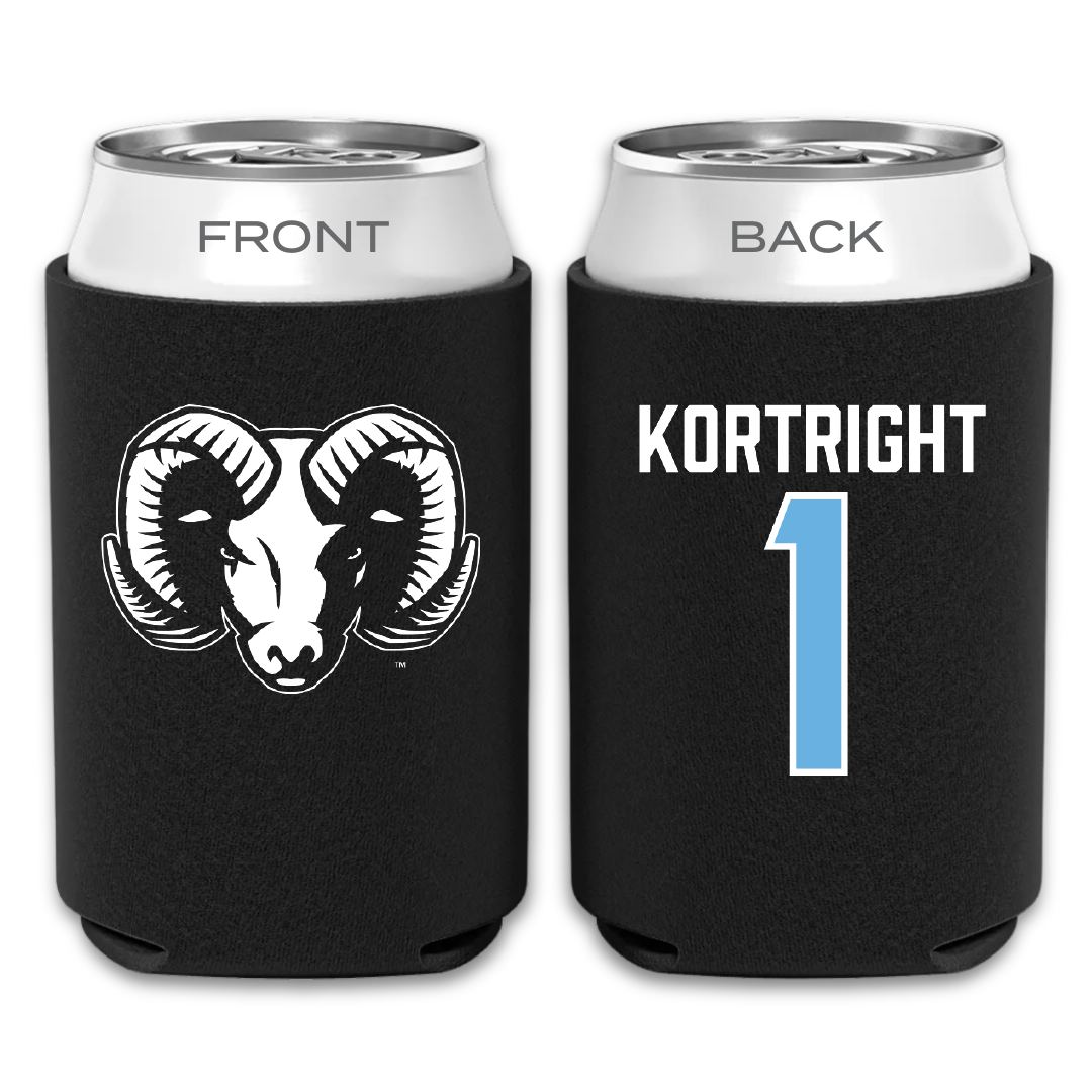 University of Rhode Island Basketball Black Can Cooler - #1 Luis Kortright